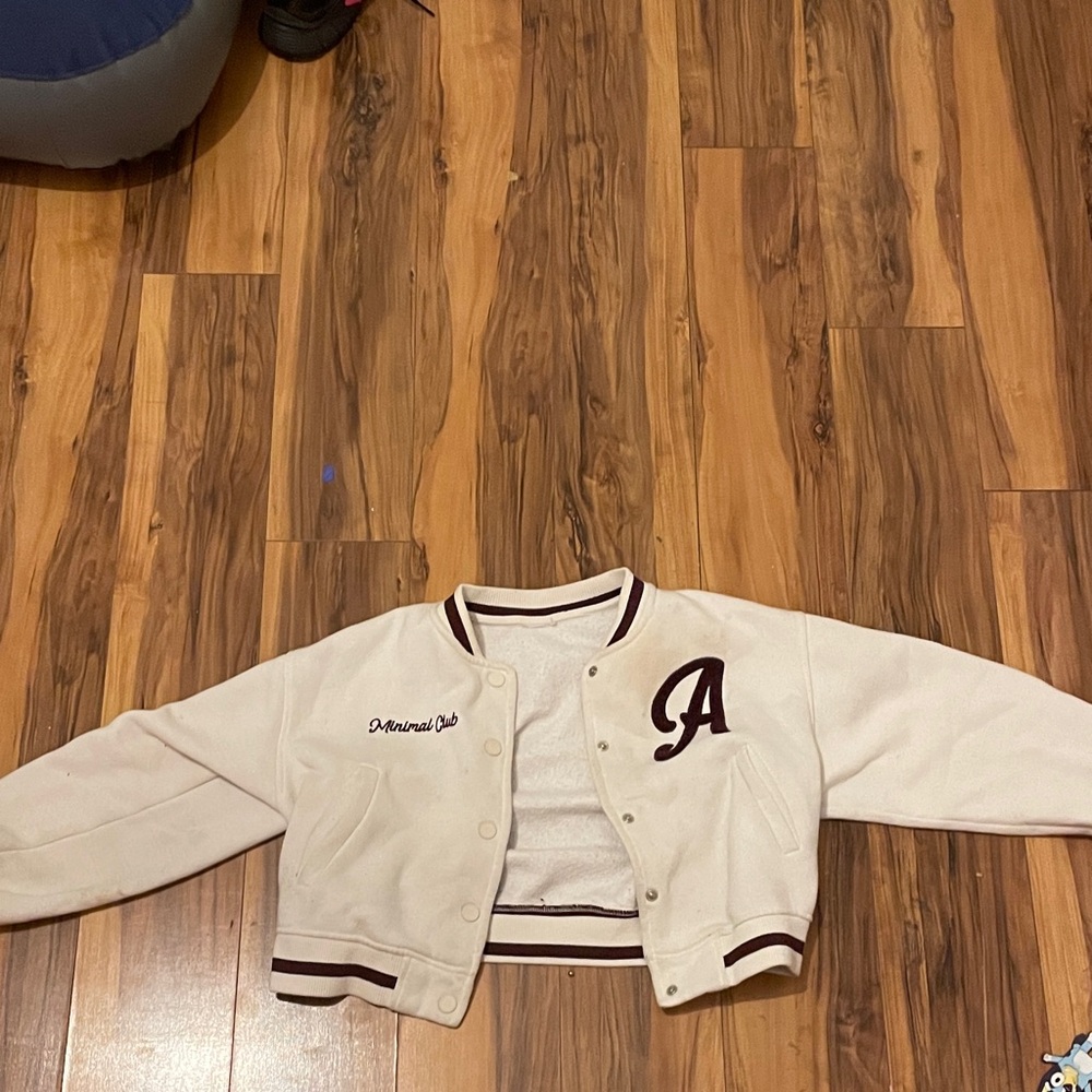 Cute cream Zara jacket price $20 let me know  via-email if you are interested